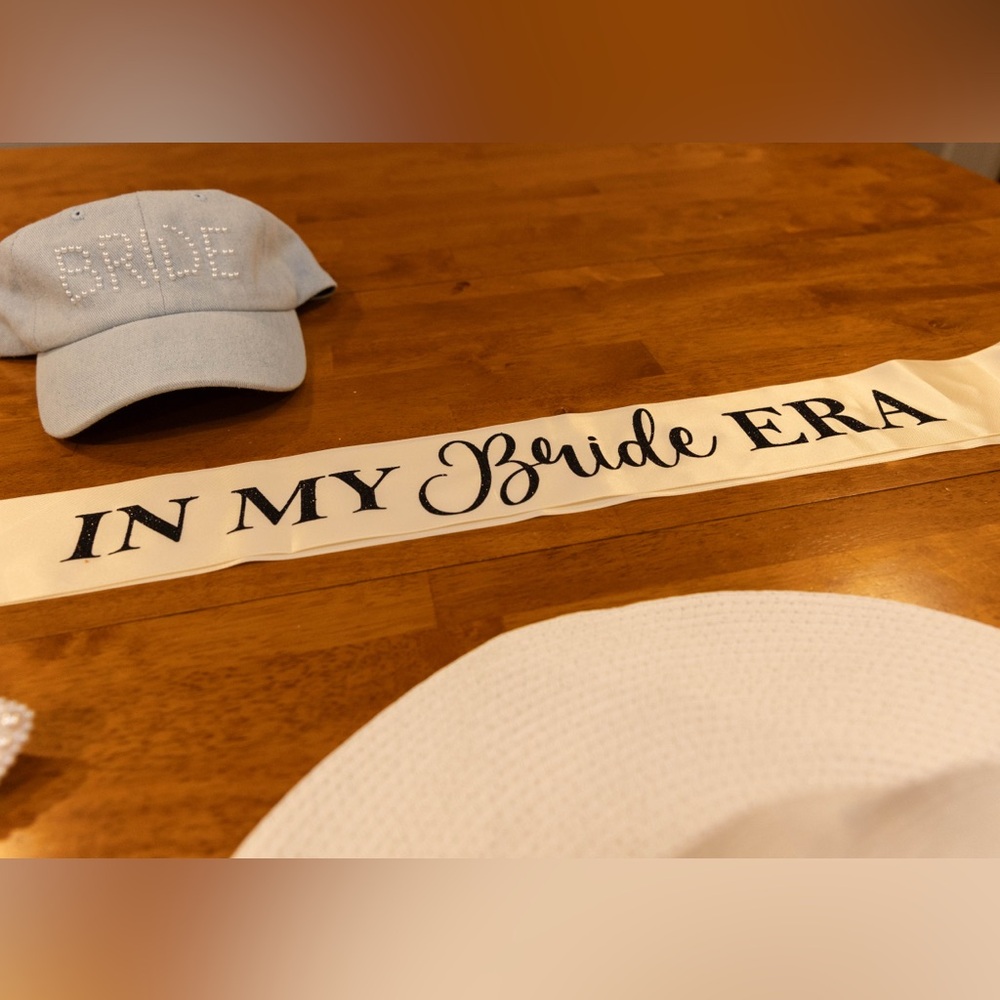 In my bridal era sash
